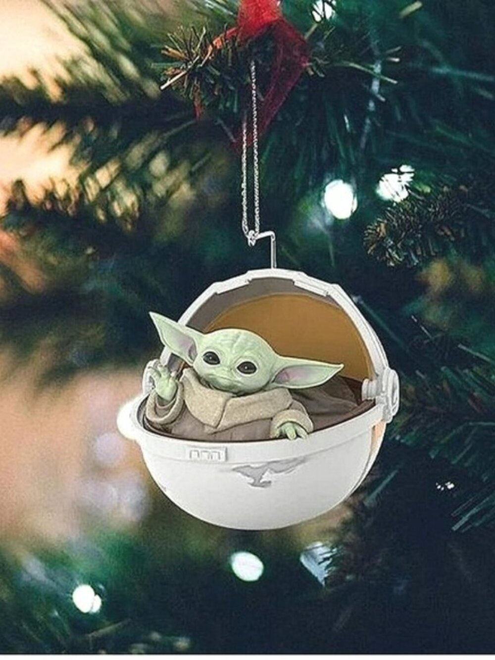 Star Wars The Mandalorian The Child Grogru Christmas Tree Ornament 2020 Hallmark